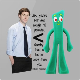 The Office - Boom Roasted (Jim Halpert) Posters and Art